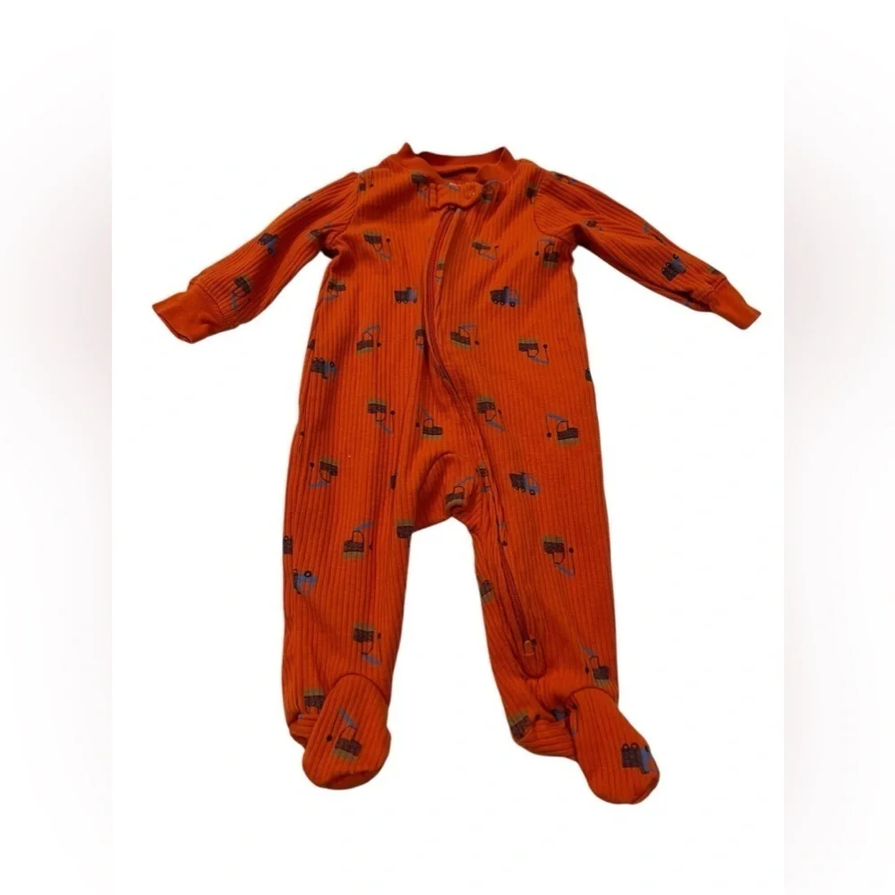 Set of 3 Carters/Emily & Oliver Zippy PJs in size 3 months and 3 to 6 months